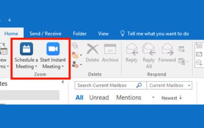Adding Zoom to Outlook