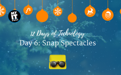 12 days of technology, Day 6: Spectacles – Sunglasses for Snapchat!