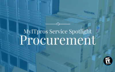 MyITpros service spotlight: Procurement