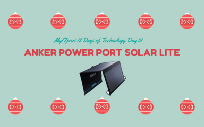 12 days of technology, Day 10: Anker PowerPort Solar Lite