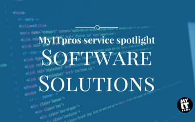 MyITpros service highlight: Software solutions