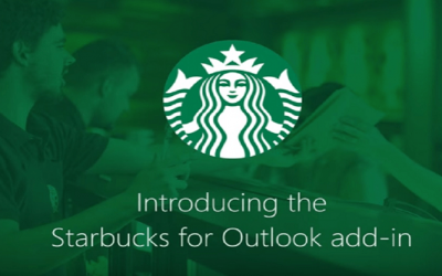 Getting your Starbucks fix with Outlook (plus 4 other cool apps)