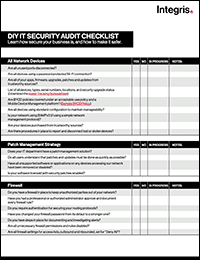 DIY IT Security Audit Checklist