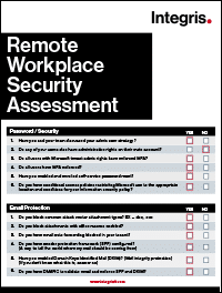 Remote Workplace Security Assessment