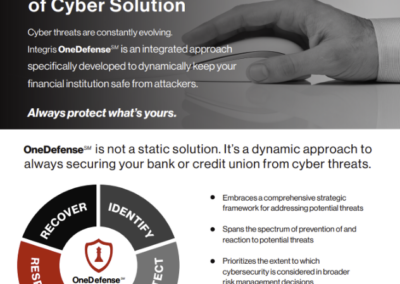 Integris FID – OneDefense℠, A Different Kind of Cyber Solution